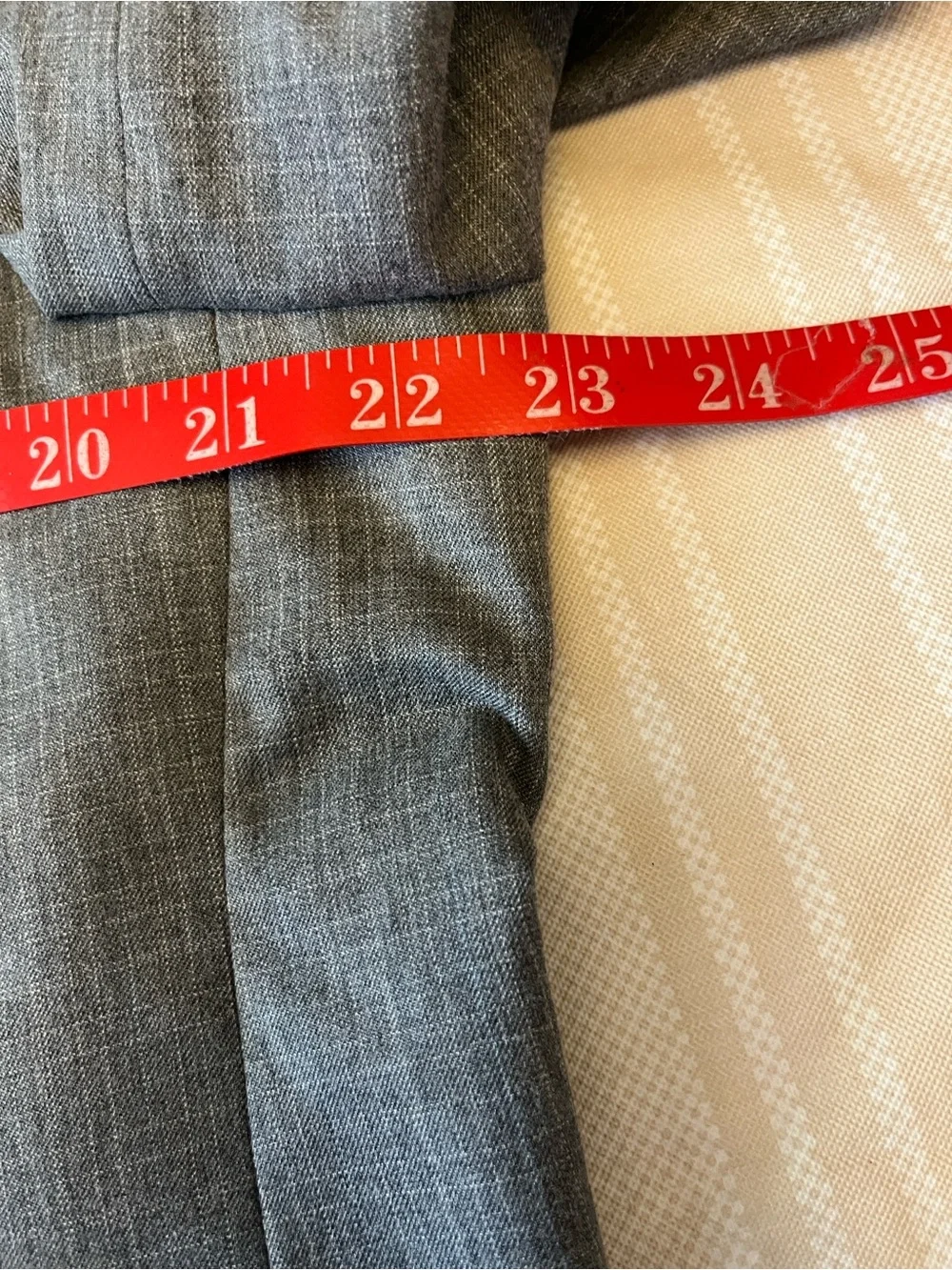 Sean John Light Gray Two-Button Suit with Notch Lapel